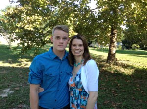 My "little" brother, Ridge.